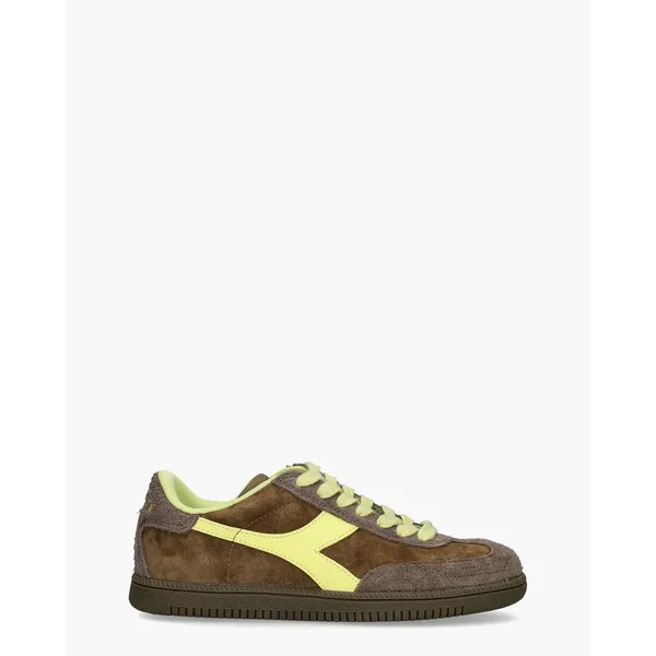 Diadora Sport Trainer Hairy Bruin/Geel, vergelijk prijzen bij 1 winkel