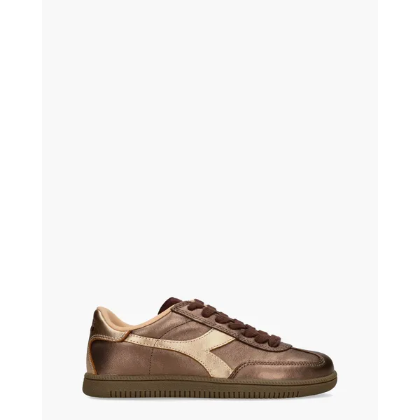 Diadora Sport Trainer Metalized Donkerbruin/Roségoud Bruin