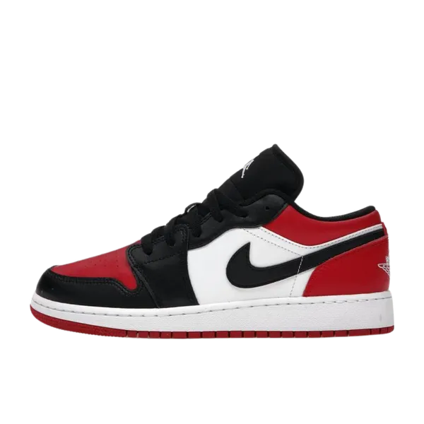 Nike Jordan 1 Low Bred Toe, vergelijk prijzen bij 2 winkels