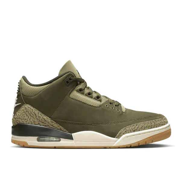Air Jordan 3 Family Affair Donkergroen/Zwart/Wit, foto 3 van 5