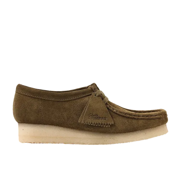 Clarks Originals Wallabee. Olive Suede, vergelijk prijzen bij 1 winkel
