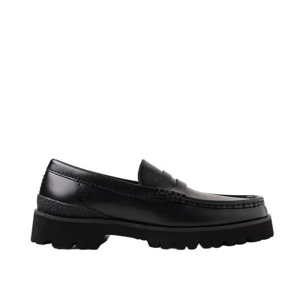Clarks Originals Clarks Originals Yukoner Penny Black Leather |