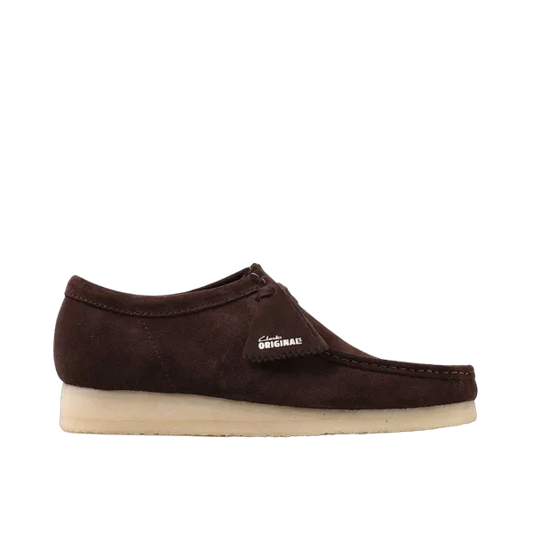 Clarks Originals Clarks Originals Wallabee Dark Brown Suede |