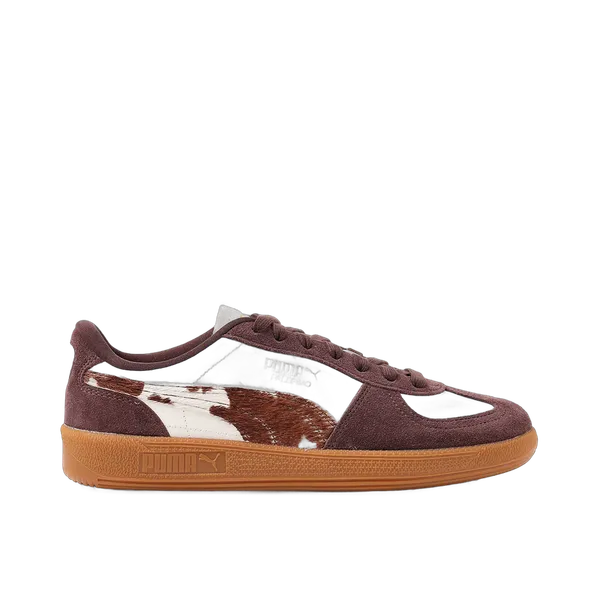 Puma Puma Palermo Cow Wns Warm White Chocolate Brown Gum |