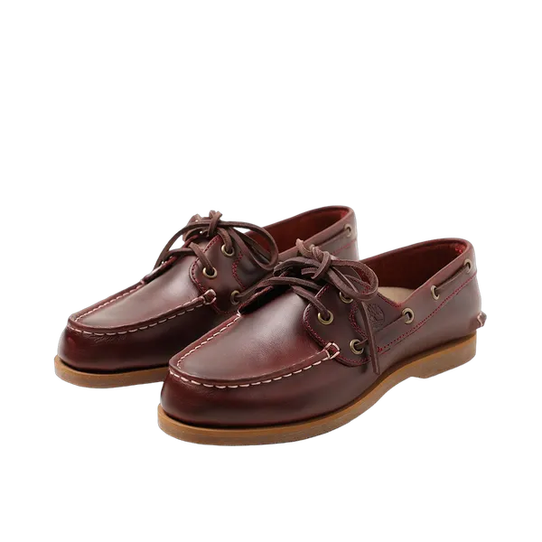 Timberland Timberland Classic Boat Shoe Burgundy Full Grain |