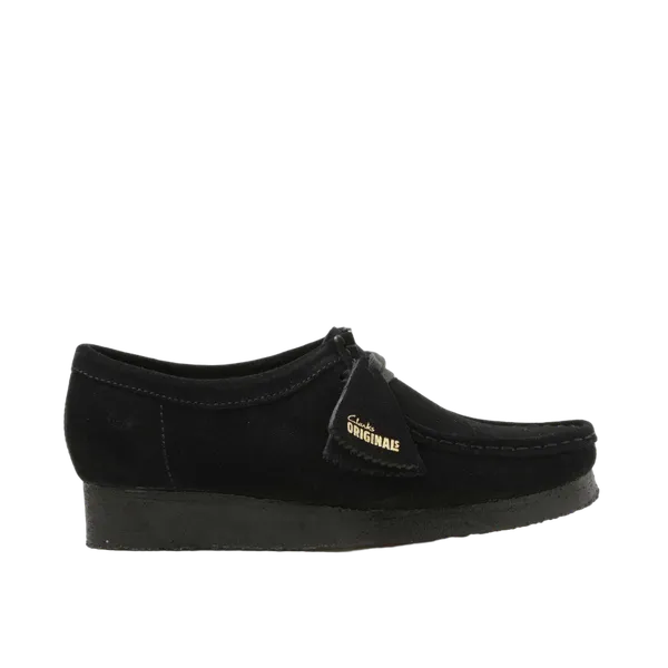 Clarks Originals Clarks Originals W Wallabee. Black Suede |