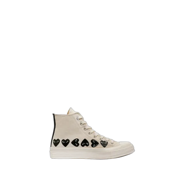 Comme des Garçons PLAY Comme des Garçons PLAY Multi Heart CT70 Hi Top White