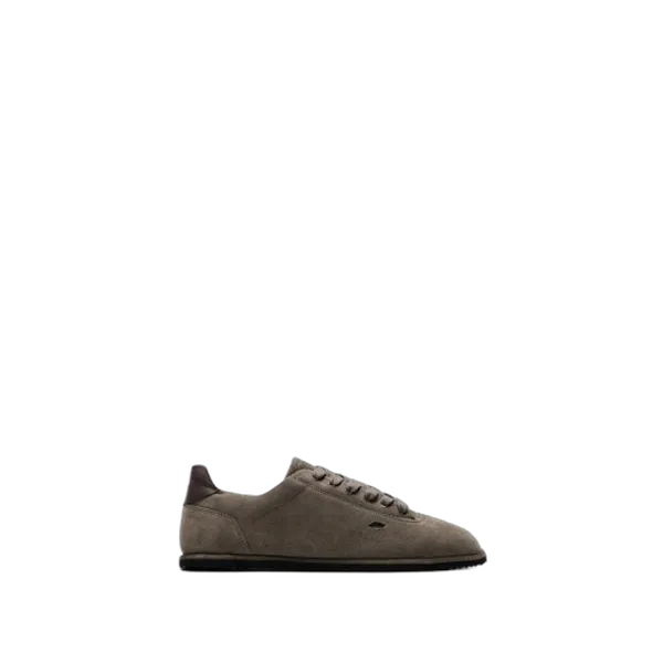 Referenc Referenc The Shamal Suede Dark Taupe