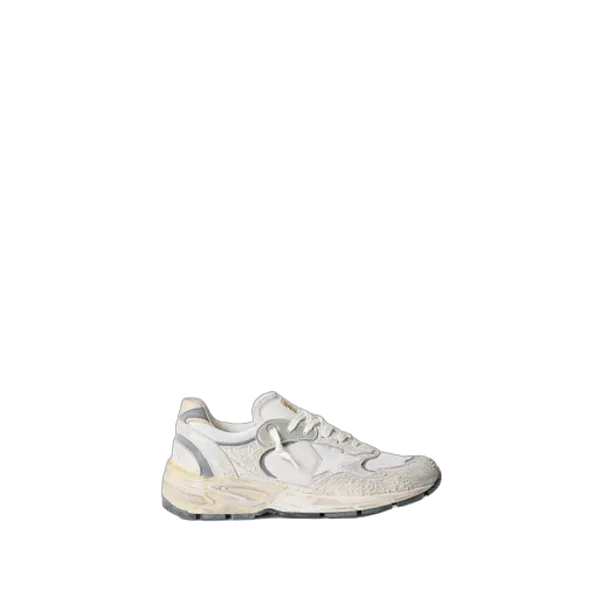 Golden Goose Golden Goose Running Dad New Net 80185 White/Silver