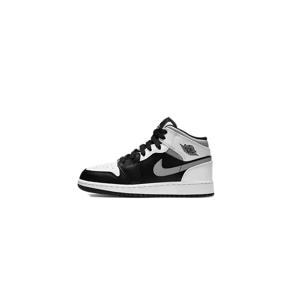 Nike Air Jordan 1 Mid GS 'White Shadow‘