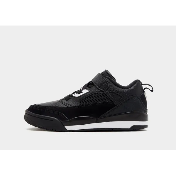 Jordan Spizike Low Children - Zwart, Zwart Zwart