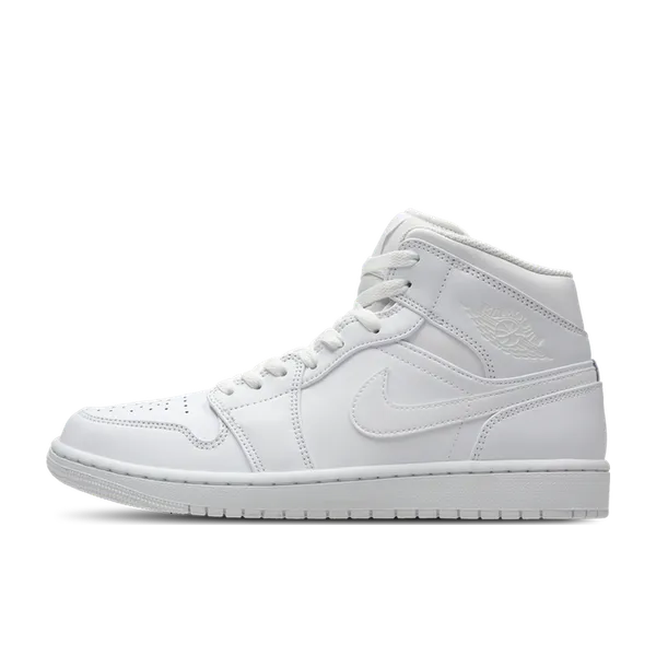 Jordan Aj1 Mid Wit Leer, vergelijk prijzen bij 2 winkels