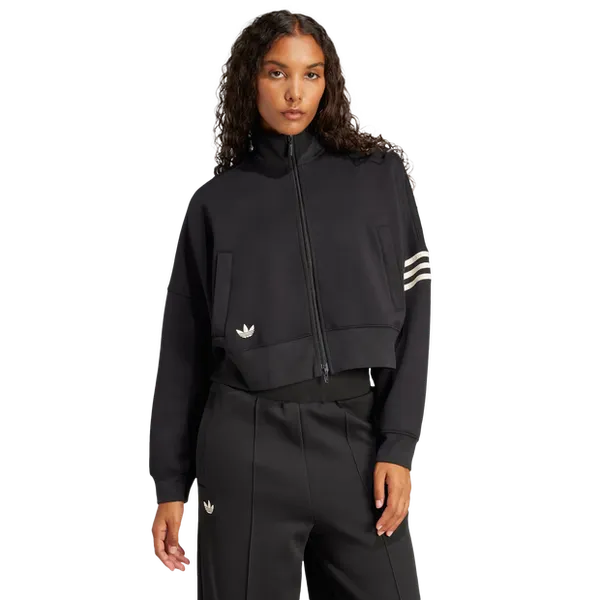 Adidas Adidas Neuclassics Track Top Trainingspakken Dames - Zwart - Katoen Jersey