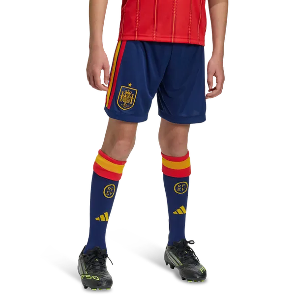 Adidas Adidas Spain Korte Broeken Kinder - Blauw - 176 CM - Poly Mesh