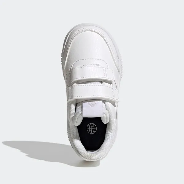 adidas Tensaur met Klittenband Cloud White/Core Black, foto 2 van 4