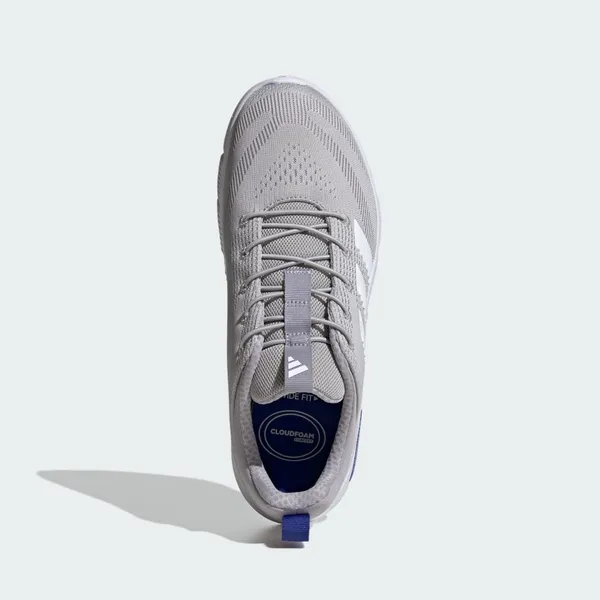 adidas Cloudfoam Flex Elastic Lace Grey Two/Cloud White/Glory Grey, foto 2 van 4