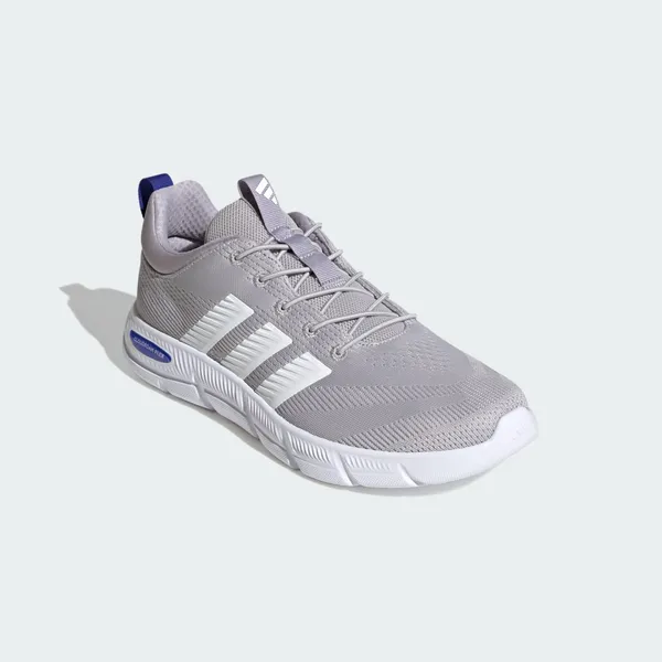 adidas Cloudfoam Flex Elastic Lace Grey Two/Cloud White/Glory Grey, foto 4 van 4