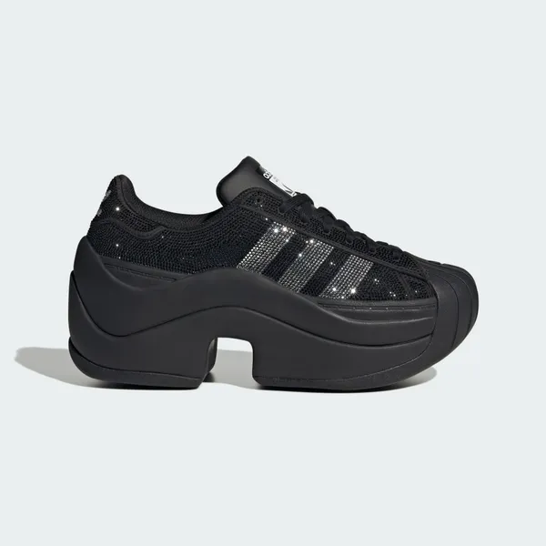 adidas Superstar Core Black / Silver Metallic / Cloud White
