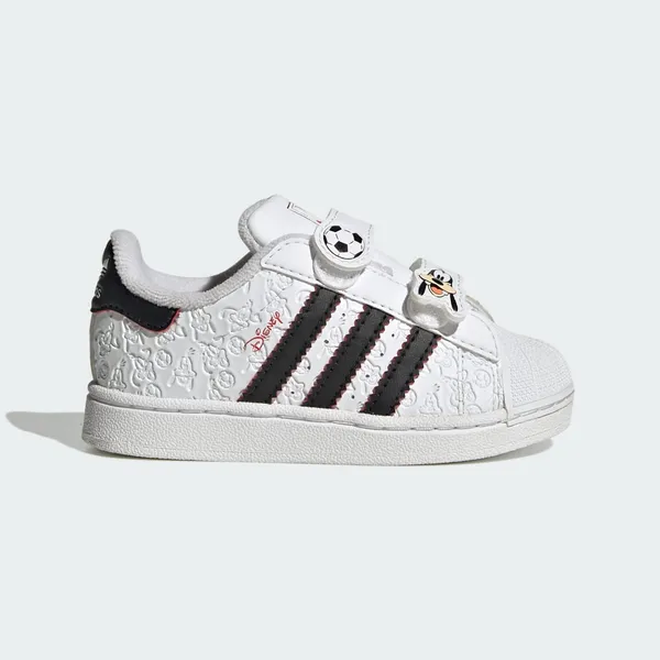 Adidas Superstar Cloud White / Core Black / Red