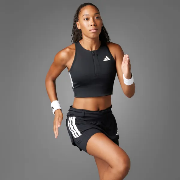 adidas Adizero Running Croptop met Gelzakje Black