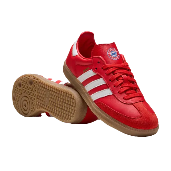 adidas Samba FC Bayern München Red/Cloud White, vergelijk prijzen bij 1 winkel