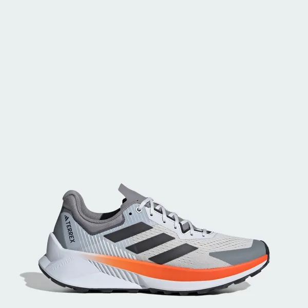 adidas TERREX Soulstride Flow Trail Running Schoenen Dash Grey / Carbon / Semi Impact Orange