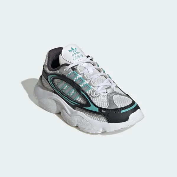 adidas Ozmillen Elastic Lace Metallic/Mint Ton Kids, foto 4 van 4