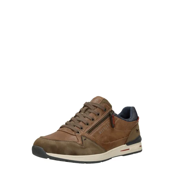 Mustang Sneakers Cognac, foto 2 van 4