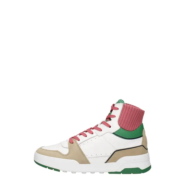 Tommy Hilfiger High Cut Seasonal Basket Sneaker Wit