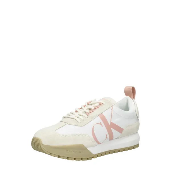 Calvin Klein New Retro Runner Laceup Low Wit, foto 2 van 4