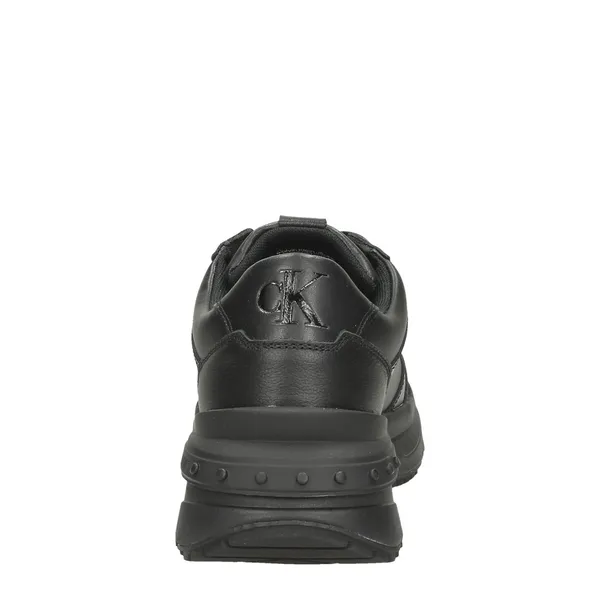 Calvin Klein Chunky Runn Laceup Low Lth-Nappa Zwart, foto 3 van 4