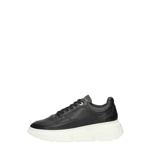 Tommy Hilfiger Chunky Leather Sneaker zwart