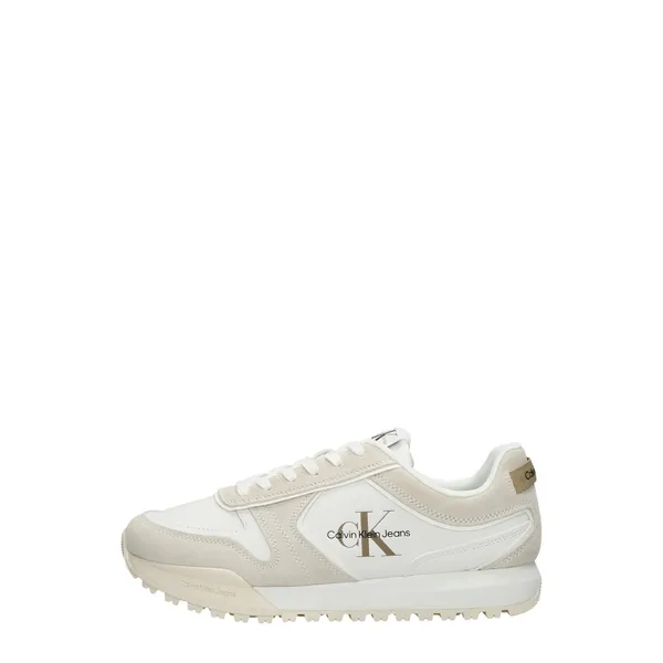 Calvin Klein Toothy Runner Irregular Lines Wit