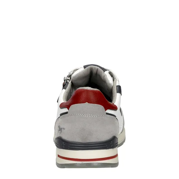 Mustang Lage Sneakers Wit, foto 3 van 4