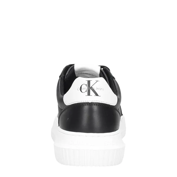 Calvin Klein Chunky Cupsole Mono Lth Zwart, foto 3 van 4