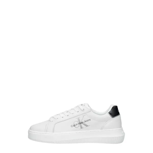 Calvin Klein Chunky Cupsole Mono Lth Wn Wit, vergelijk prijzen bij 1 winkel