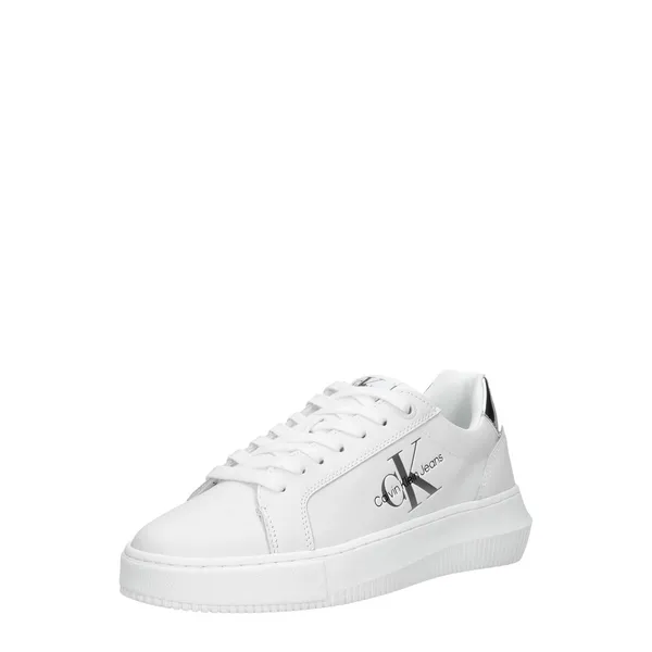 Calvin Klein Chunky Cupsole Mono Lth Wn Wit, foto 2 van 4