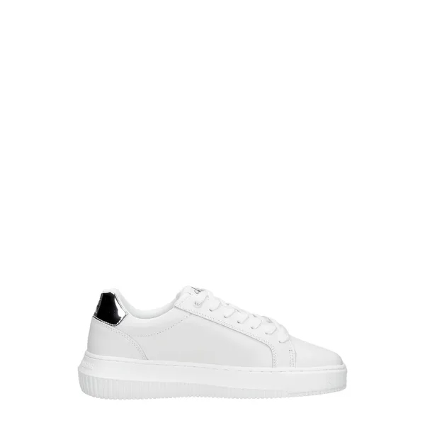 Calvin Klein Chunky Cupsole Mono Lth Wn Wit, foto 4 van 4