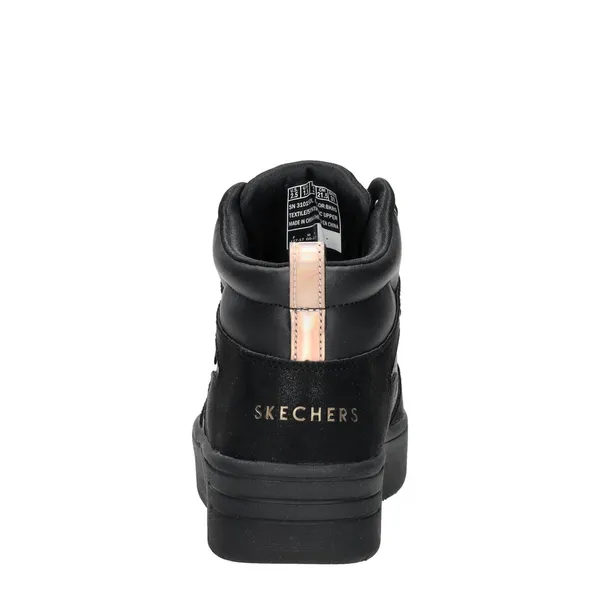Skechers Court High Zwart, foto 3 van 4