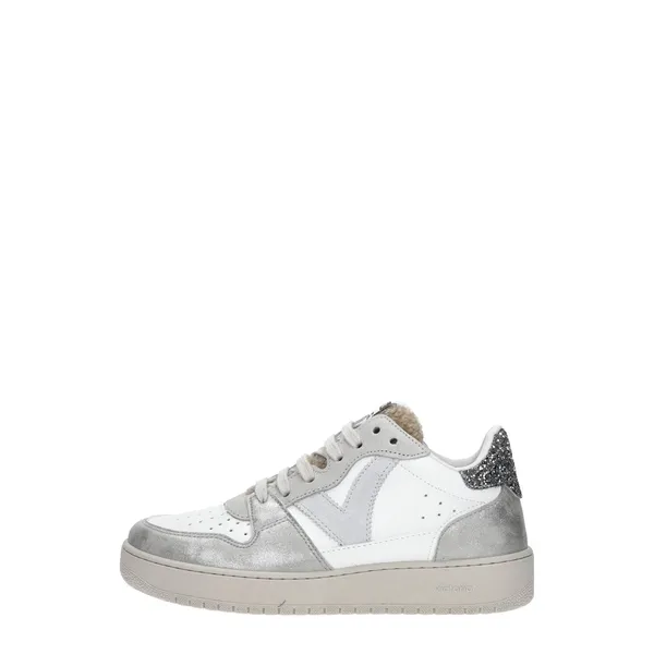 Victoria Sneakers Laag Zilver Zilverkleur