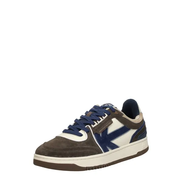 Kaotiko Boston Piping Suede Donkerbruin, foto 2 van 4