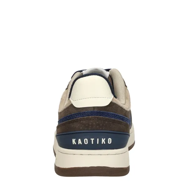 Kaotiko Boston Piping Suede Donkerbruin, foto 3 van 4
