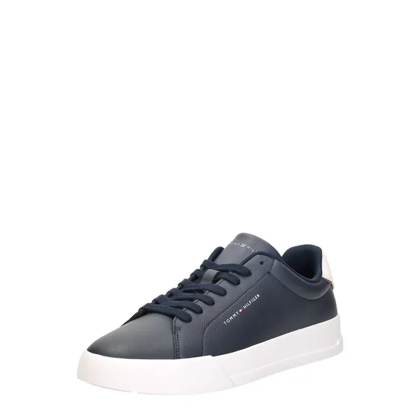 Tommy Hilfiger Th Court Lth Detail Ess Blauw, foto 2 van 4