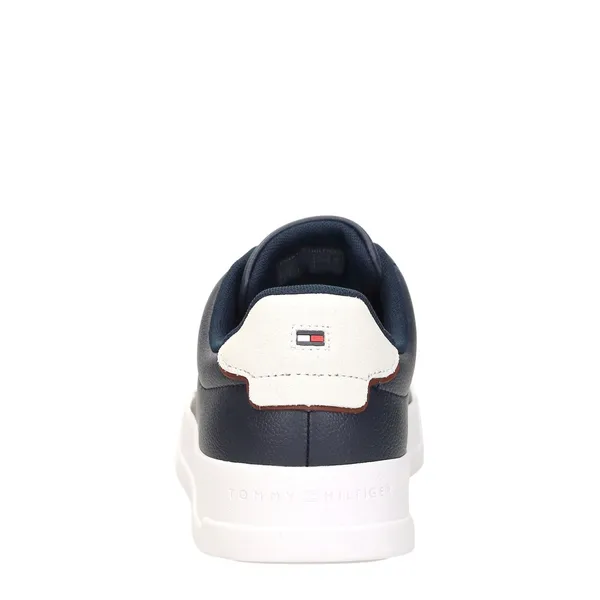 Tommy Hilfiger Th Court Lth Detail Ess Blauw, foto 3 van 4