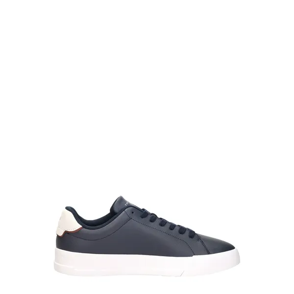 Tommy Hilfiger Th Court Lth Detail Ess Blauw, foto 4 van 4