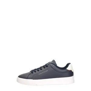 Tommy Hilfiger Th Court Lth Detail Ess blauw