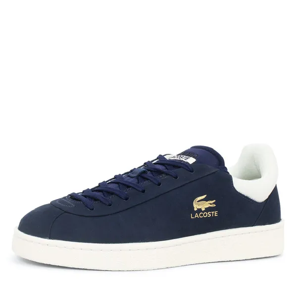 Lacoste Baseshot heren sneaker blauw-40 blauw