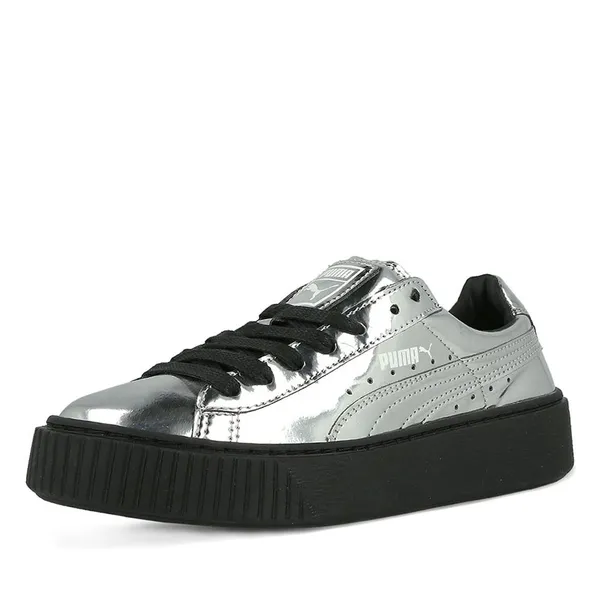 PUMA basket platform sneaker zilver-36 zilver