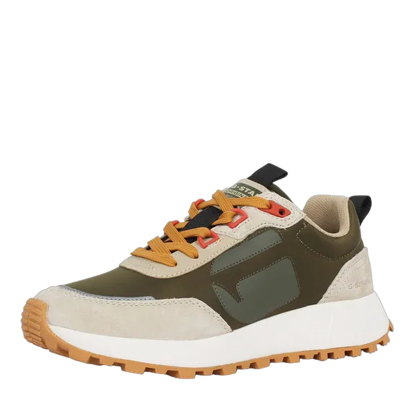 G-Star G-Star Theq Run dames sneaker groen beige-36