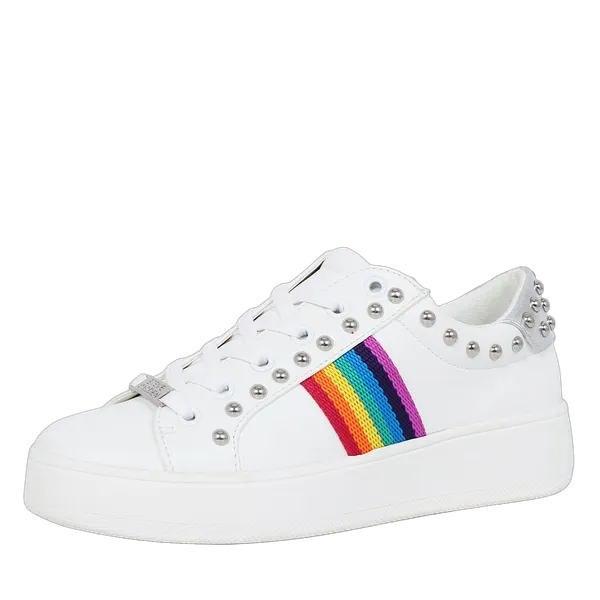 Steve Madden Steve Madden Belle rainbow sneaker wit-36
